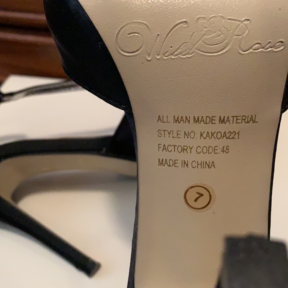 Wild Rose Brand new Alluring party stiletto sandals w platform -super sexy - Picture 4 of 5